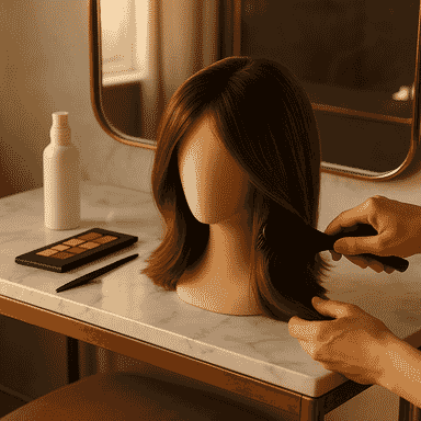 Wig Fitting + Styling